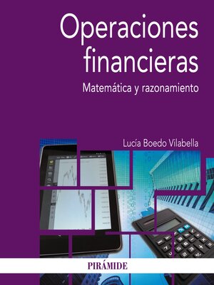cover image of Operaciones financieras
